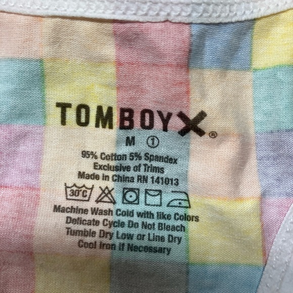 TomboyX Rainbow Squared Bralette - Med - Picture 5 of 5